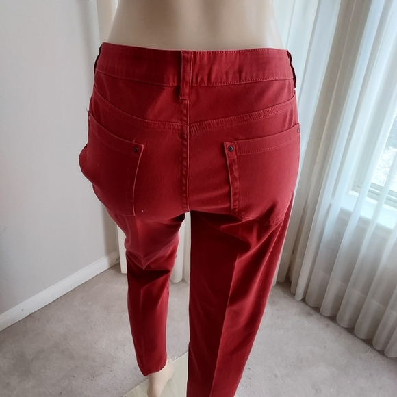 CHAUS SPORT 5 POCKET HIGH RISE STRAIGHT LEG JEANS - Picture 3 of 3